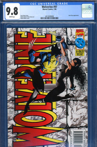 Wolverine #97 CGC graded 9.8 - Jean Grey appearance  DELUXE EDITION  HIGHEST GRADED