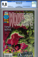 Wolverine #101 CGC graded 9.8 -  X-Men & Electra appearance  Hama story HIGHEST GRADED