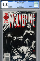 Wolverine #106 CGC graded 9.8 - Elektra appearance - Adam Kubert cover  HIGHEST GRADED