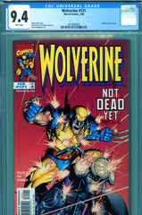 Wolverine #121 CGC graded 9.4 - Yu cover  3rd highest graded - SOLD!