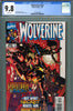 Wolverine #126 CGC graded 9.8 - battles Sabretooth - HIGHEST GRADED