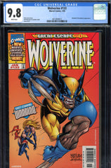 Wolverine #133 CGC graded 9.8 - Warbird and Powerhouse appearance  HIGHEST GRADED
