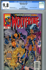 Wolverine #133 CGC graded 9.8 - Warbird and Powerhouse DELUXE EDITION HIGHEST GRADED