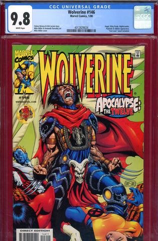Wolverine #146 CGC graded 9.8 Angel, Psylocke, Jubilee and more  - HIGHEST GRADED