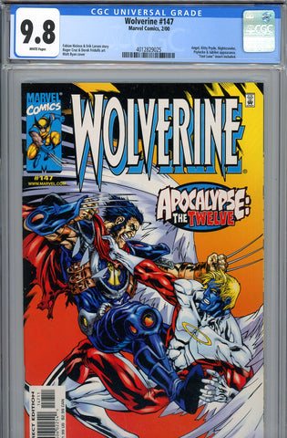 Wolverine #147 CGC graded 9.8 Angel, Psylocke, Jubilee and more - HIGHEST GRADED
