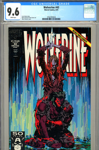Wolverine #43 CGC graded 9.6 - Silvestri & Green art -  Silvestri cover
