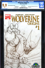 Wolverine: Origins #1 CGC graded 9.9 MINT - WIZARD WORLD EDITION - SOLD!