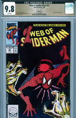 Web Of Spider-Man #62 CGC graded 9.8 HIGHEST GRADED PEDIGREE - SOLD!