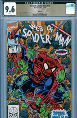 Web Of Spider-Man #70 CGC graded 9.6 PEDIGREE - Spider-Hulk cover and story - SOLD!