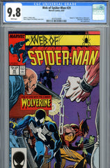 Web Of Spider-Man #029 CGC 9.8 - Wolverine, Hobgoblin and Rose appearance