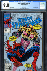 Web Of Spider-Man #83 CGC 9.8 - first appearance of Hypertron