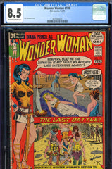 Wonder Woman #198 CGC graded 8.5 Giordano cover