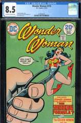 Wonder Woman #210 CGC graded 8.5 Estrada cover/art
