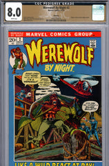 Werewolf By Night #02 CGC 8.0 - origin retold - Ploog cvr/art PEDIGREE - SOLD!