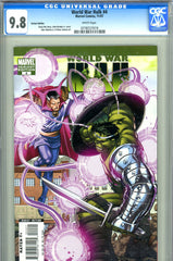 World War Hulk #4 CGC 9.8 - Doctor Strange cover  VARIANT EDITION