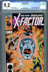 X-Factor #06 CGC graded 9.2 - first appearance of Apocalypse - SOLD!