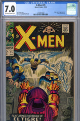 X-Men #025 CGC graded 7.0  origin/1st app. of El Tigre - SOLD!