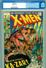 X-Men #062 CGC graded 9.0 - first appearance of Gaza and more - SOLD!