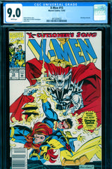 X-Men #15 CGC graded 9.0 NEWSSTAND ED.  Andy Kubert c/a