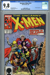 Uncanny X-Men #219 CGC graded 9.8 Marauders appearance HIGHEST GRADED