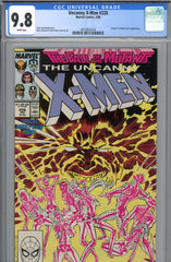Uncanny X-Men #226 CGC graded 9.8 Freedom Force and Forge appearance HIGHEST GRADED