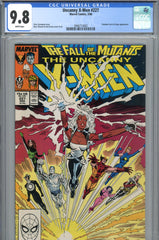 Uncanny X-Men #227 CGC graded 9.8 Freedom Force and Forge appearance HIGHEST GRADED