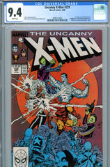 Uncanny X-Men #229 CGC graded 9.4 - first appearance of the Reavers - SOLD!