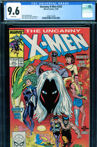 Uncanny X-Men #253 CGC graded 9.6 - first appearance of Lian Shen