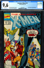 Uncanny X-Men #273 CGC graded 9.6 Gambit, Jubilee and Forge join