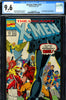 Uncanny X-Men #273 CGC graded 9.6 Gambit, Jubilee and Forge join