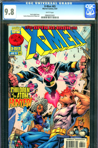 X-Men #65 CGC graded 9.8 - first appearance of Dr. Cecilia Reyes  HIGHEST GRADED