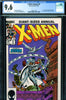 X-Men Annual #09 CGC graded 9.6 - J.I.M. #83 homage cover