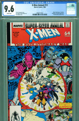 Uncanny X-Men Annual #12 CGC graded 9.6 - Art Adams cover