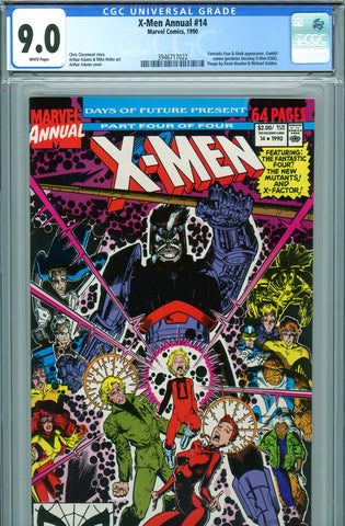 Uncanny X-Men Annual #14 CGC graded 9.0 - first true Gambit appearance - SOLD!