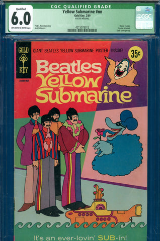 Yellow Submarine #nn CGC graded 6.0  poster NOT included