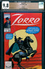 Zorro #1 CGC 9.8 HIGHEST GRADED PEDIGREE - SOLD!