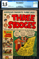 Three Stooges #1 CGC graded 2.5 - St. John Publication - SOLD!