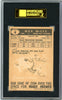 1959 Topps SGC GRADED 60 - Max McGee - Rookie - SOLD!