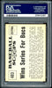 1961 (403) Nu-Cards Baseball Scoops PSA GRADED 6 SOLD!