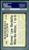 1961 (408) Nu-Cards Baseball Scoops PSA GRADED 6 - SOLD!