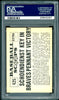 1961 (425) Nu-Cards Baseball Scoops PSA GRADED 6 - SOLD!