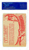 1961 Nu-Cards Dinosaur Series #20 PSA GRADED 8 - SOLD!