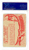 1961 Nu-Cards Dinosaur Series #21 PSA GRADED 10 Gem Mint - SINGLE HIGHEST GRADED