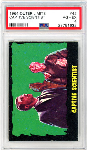 1964 Outer Limits #42 PSA GRADED 4 - SOLD!