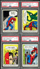 COMPLETE SET (66) -1966 Marvel Super Heroes- includes 38 PSA cards- avg 6.08 SOLD!