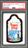 1967 Topps Wacky Packs Die-Cut #10 PSA GRADED 6 - SOLD!