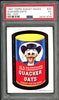 1967 Topps Wacky Packs Die-Cut #44 PSA GRADED 5 - SOLD!