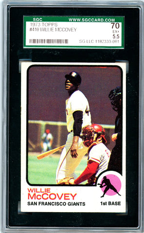 1973 Topps SGC GRADED 70 - Willie McCovey - SOLD!
