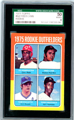 1975 Topps SGC GRADED 50 - Fred Lynn - Rookie - SOLD!