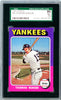 1975 Topps SGC GRADED 86  Thurman Munson - SOLD!